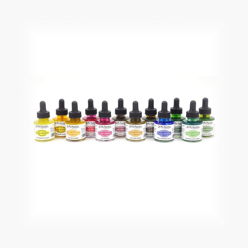 Dr. Ph. Martin's 800956-XXX Spectralite Private Collection Liquid Acrylics Bottles, 1.0 oz, Set of 12 (Set 2) - Image 4